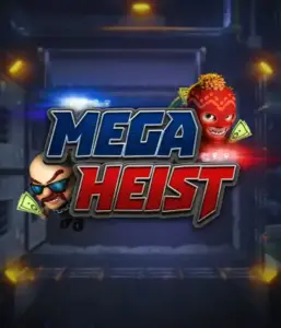 Enter the exciting world of the Mega Heist game by Relax Gaming, highlighting comedic characters ready to undertake a daring robbery. This graphic portrays the excitement of the heist with its dramatic logo and a mysterious vault backdrop. Perfect for players looking for a heist adventure, offering a gripping gaming experience. 