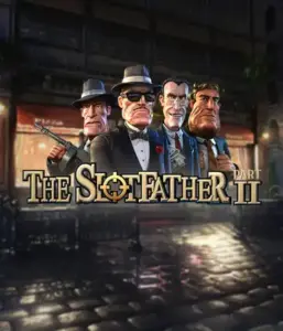 Dive into the underworld world of The Slotfather 2 slot by Betsoft, highlighting four iconic mafia characters in front of a moody urban backdrop. This graphic portrays the intense atmosphere of the organized crime with its striking character design and suspenseful setting. Ideal for fans of crime dramas, delivering a captivating gaming experience. 