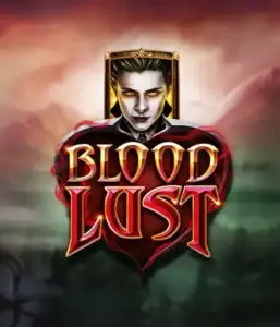 The captivating game interface of Blood Lust, showcasing elegant vampire icons against a mysterious nocturnal landscape. The visual emphasizes the slot's enthralling atmosphere, enhanced by its innovative game mechanics, making it an enticing choice for those fascinated by the allure of the undead.